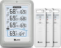 Indoor Outdoor Thermometer Wireless, 4.5 Inch Display Digital Hygrometer by UUNNI