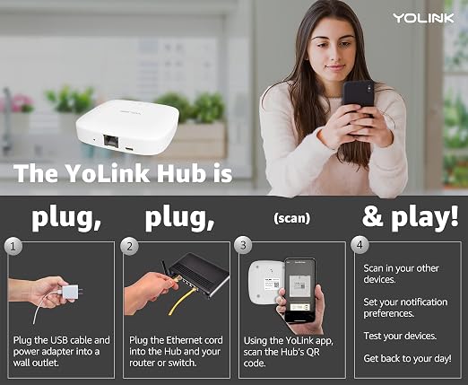 YoLink LoRa Smart Door Sensor Starter Kit: - Image 7