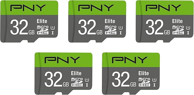 PNY 32GB Elite Class 10 U1 microSDHC Flash Memory Card by PNY