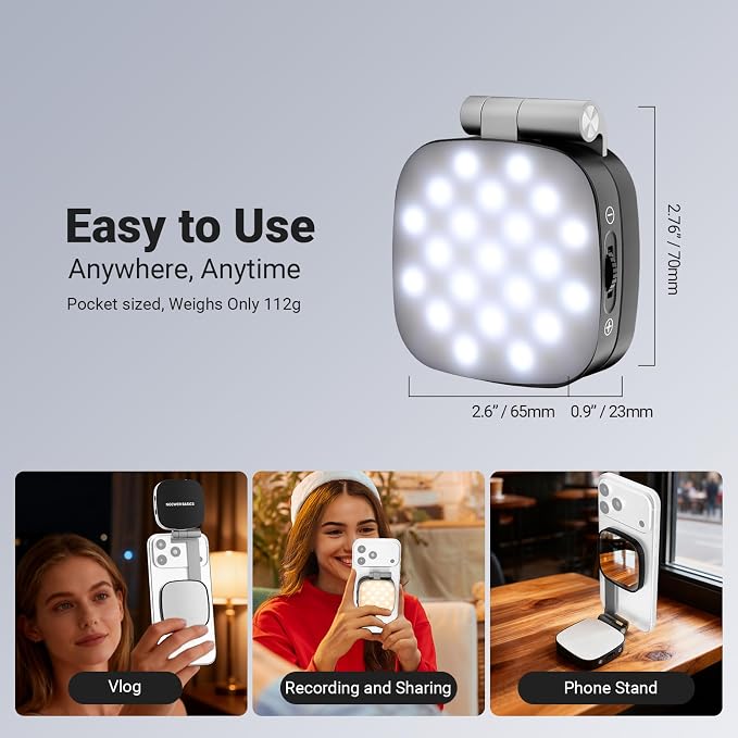 NEEWER Basics Magnetic Selfie Light Compatible - Image 8