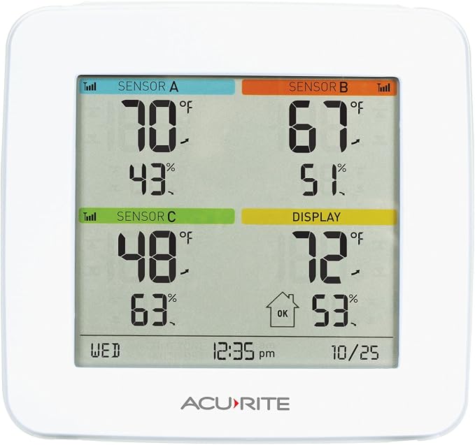 AcuRite 01095M Indoor Temperature & Humidity Station - Image 2