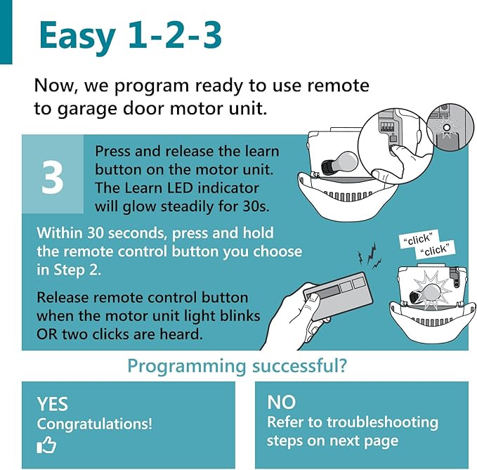 Solidremote Garage Door Opener Remote, - Image 5