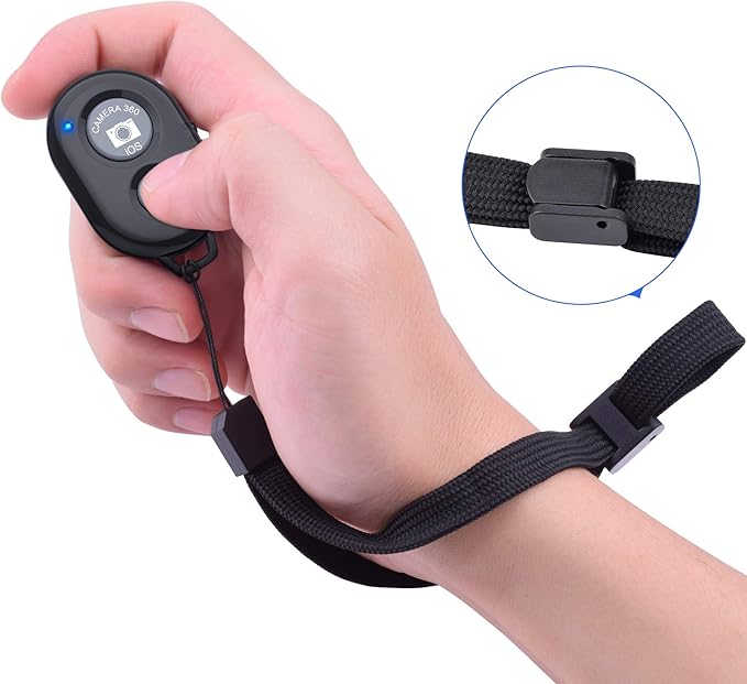 Wireless Camera Remote Shutter for Smartphones, Zttopo Wireless Phone Camera - Image 7