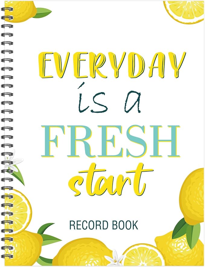 Faccito 8.3'' x 11'' Teacher Record Book 2025 Grade Book Undated Attendance by Faccito