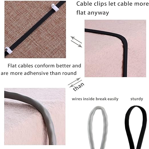 Jadaol Cat 8 Ethernet Cable 100ft, 40Gbps 2000MHz Flat S/FTP LAN Patch Cable - Image 4
