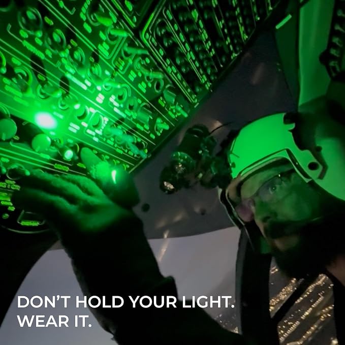 2-Pack, High Tech Wearable LED Flashlight, Faster and Easier Than a Headlamp - Image 5