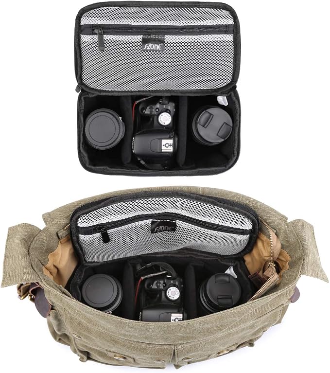 S-ZONE Padded Folding Camera Bag - Image 3