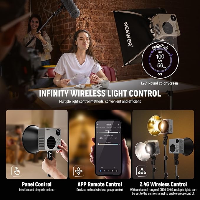 NEEWER 80W LED Video Light - Image 4