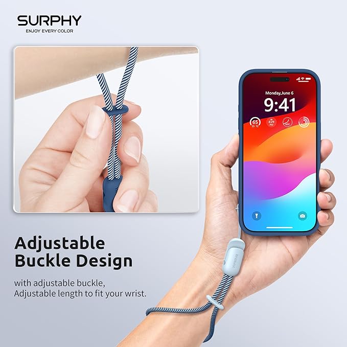 SURPHY 2 Pack Phone Lanyard for Cellphone Case, Phone Wrist Strap for Case - Image 2