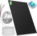 Solar Panel Charger for Ring Doorbell, Built-in 4000mAh Battery for Cloudy Days by WECOOL