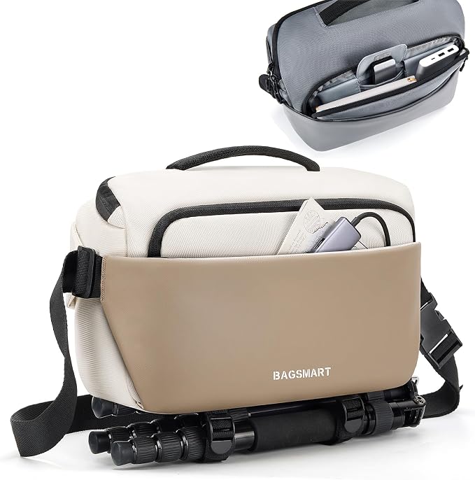 BAGSMART Camera Sling Bag, Small Camera Bags by BAGSMART