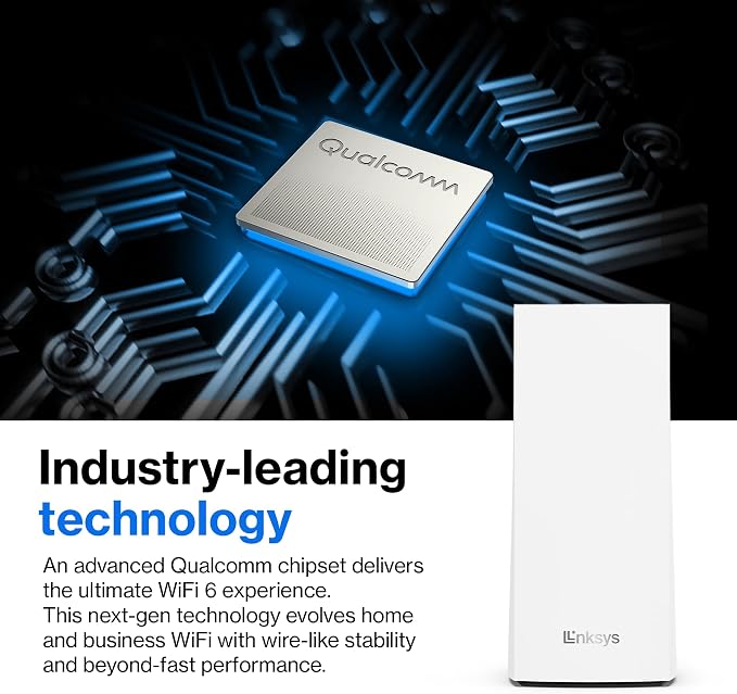 Linksys Atlas WiFi 6 Router Home WiFi Mesh System, 000 Sq. ft Coverage - Image 6