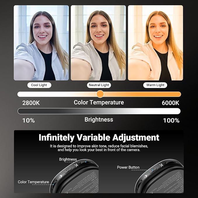 NEEWER Basics Magnetic Selfie Light Compatible - Image 6