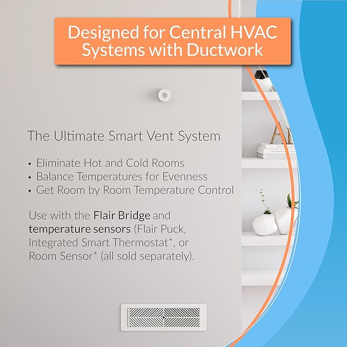 Flair Smart Vent 4x10, AC Vent Cover - Image 2