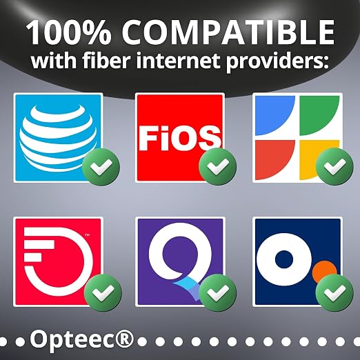 opteec® - Shielded Fibre Optic Cable - 1.5M - ORANGE/SFR/BOUYGUES/SOSH/RED by - Image 2