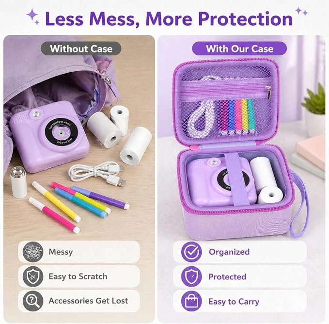 PAIYULE Kids Instant Print Camera Case Compatible - Image 3