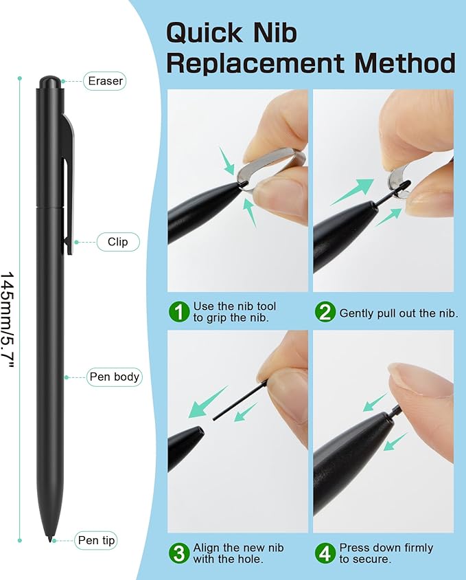 Ciscle EMR Stylus for Remarkable 2 – Digital Pen - Image 6