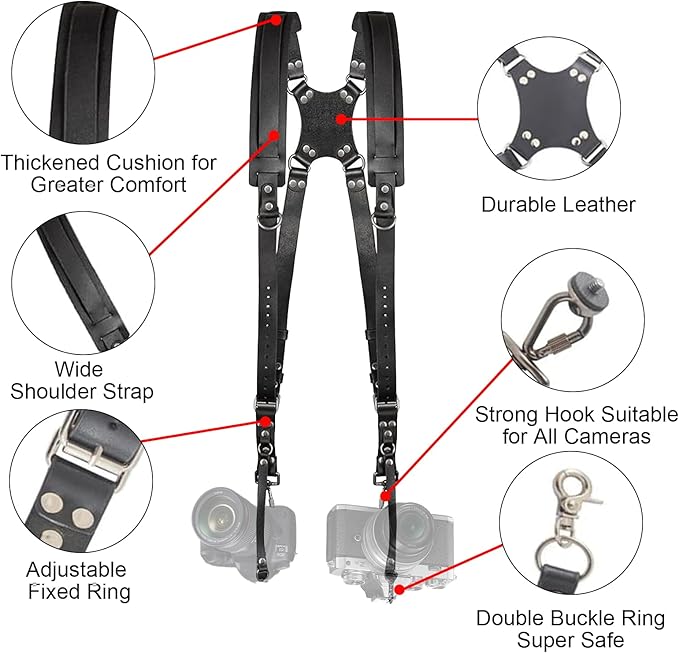 Camera Harness, Dual Camera Harness - Image 2