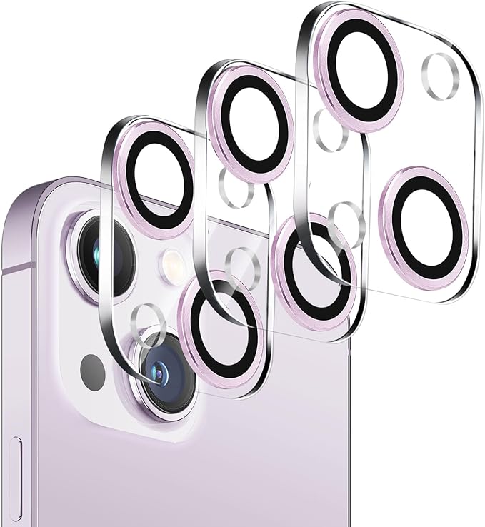 Dengduoduo 3 Pack Tempered Glass Camera Lens Protector by Dengduoduo