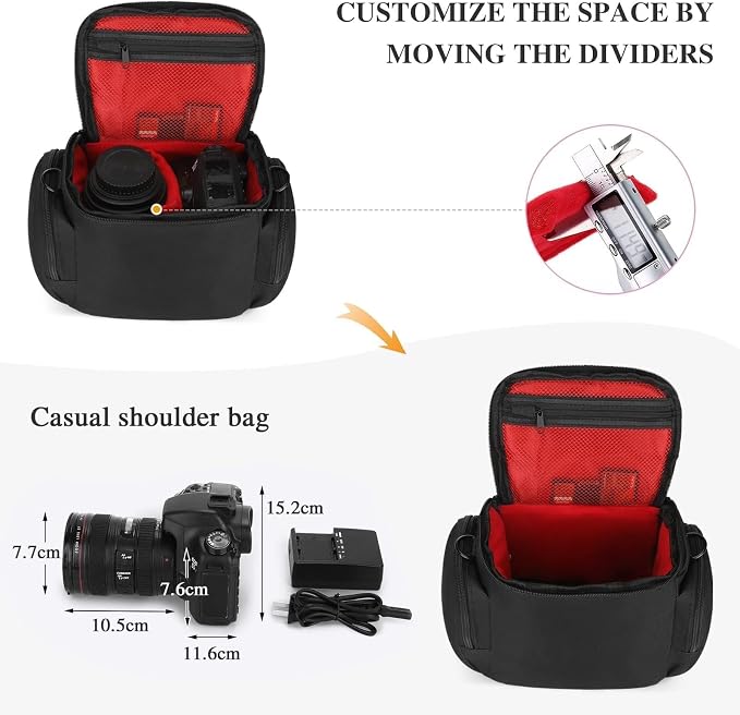 G-raphy Camera Bag Case Small Camera Sling Bags Camera Photography Accessories - Image 2