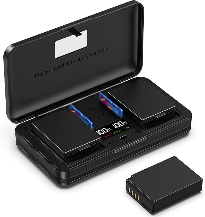 LP-E10 Camera Battery Multifunctional Charger Set Compatible by Inspirationlightsupyourlife