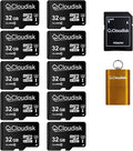 Pack of 10 Micro SD Card 32GB Flash Memory Card C10 A2 U3 Micro SDHC by Cloudisk