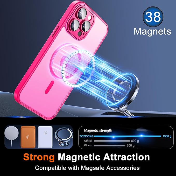 for iPhone 14 Pro Case with Privacy Screen Protector and Camera Protection - Image 3