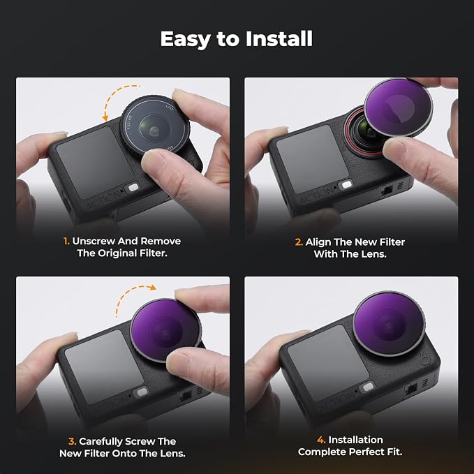 K&F CONCEPT ND Filter Kit Compatible - Image 5