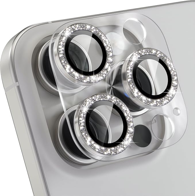 Choiche Compatible for iPhone 16 Pro/iPhone 16 Pro Max Camera Lens Protector by Choiche