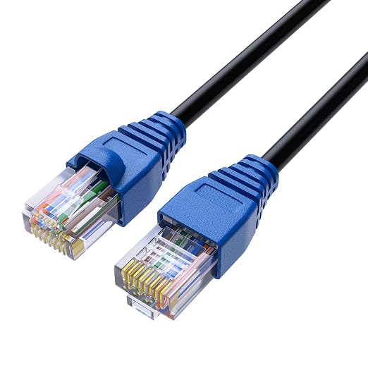 Cat5e Outdoor Ethernet Cable 400 Feet, Cat 5e Heavy Duty Internet Network LAN - Image 7
