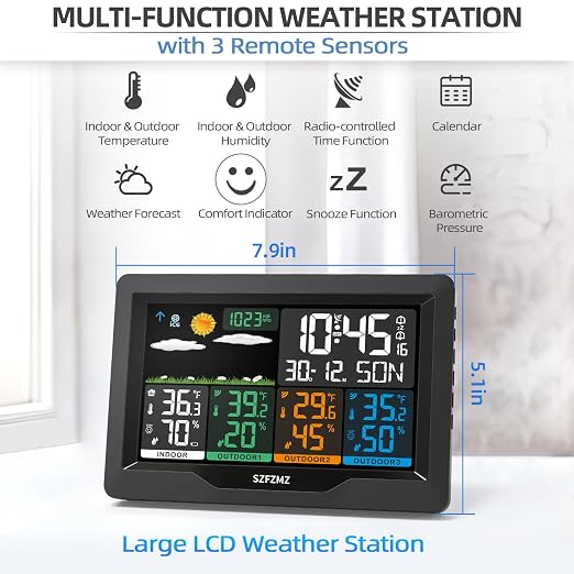 Weather Stations Wireless Indoor Outdoor - Image 6