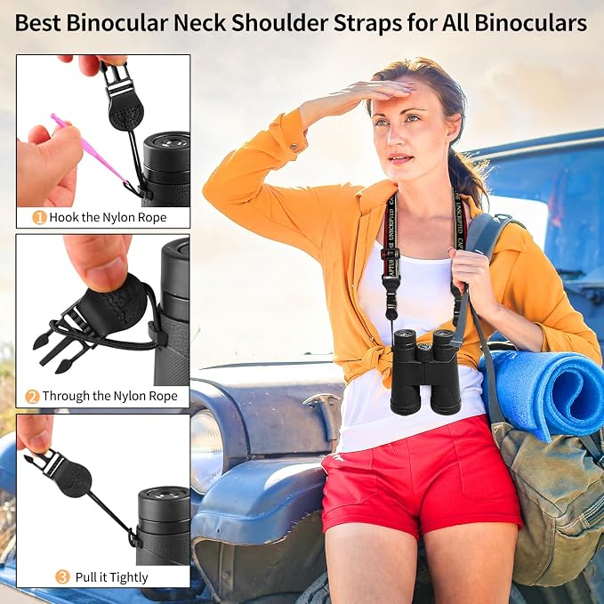 FIEIL Letter Slogan Shoulder Strap, Adjustable Camera Strap - Image 4