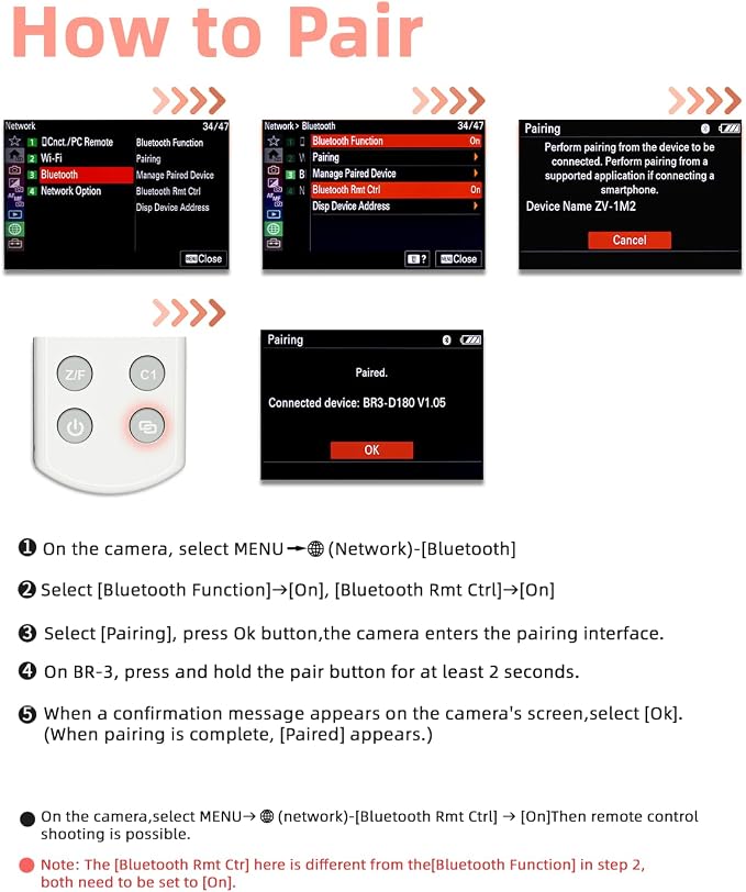 Hanpusen Rechargeable Camera Remote Control - Image 8