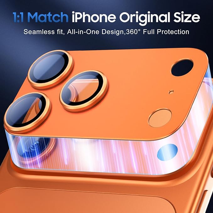 UniqueMe for 3 Pack iPhone 17 Pro Camera Lens Protector - Image 5