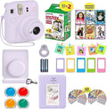 Fujifilm Instax Mini 12 Instant Camera Lilac Purple + Shutter Compatible by FUJIFILM