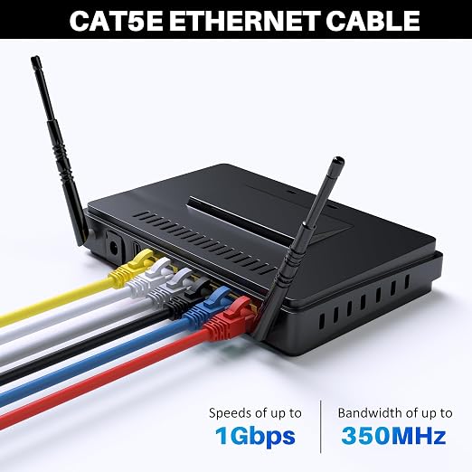 Kxable Cat5e Ethernet Cable 35 FT, Cat 5e Internet Cable, Standard RJ45 - Image 4