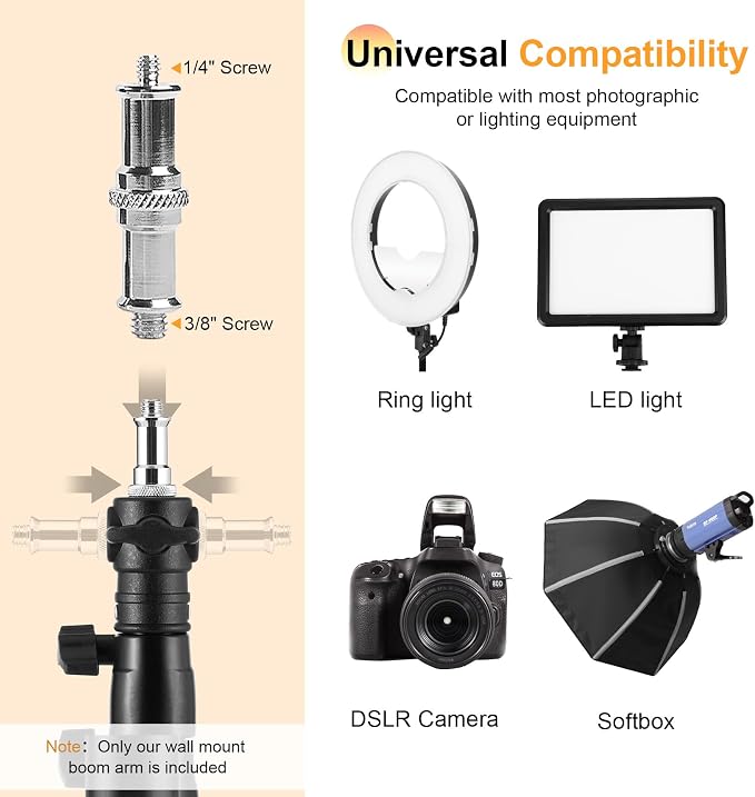 SITTO 22 Inch Ring Light with Remote Control, 43 Inch Wall Mounted Triangle - Image 6