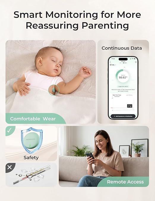 Momcozy Wearable Digital Thermometer - Image 9