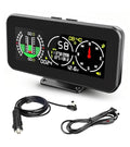 M60 Car Inclinometer for Off-Road SUV Vehicles, MPH KMH GPS Speedometer by MRCARTOOL