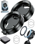 Anti-Glare Magnetic Phone Filter 2-in-1 Magnetic Cpl & Star Filter Lens by Unknown