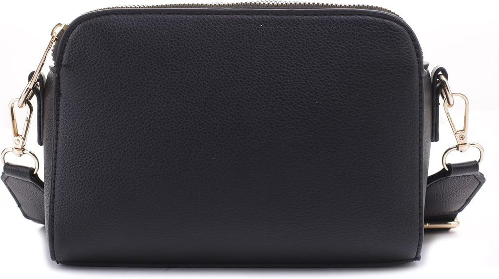 EVVE Crossbody Bags for Women Trendy Triple Zip Small Crossbody Camera Bag Purse - Image 3