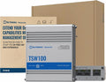 Teltonika TSW100 Industrial PoE+ Unmanaged Ethernet Switch by BoltonTechnical