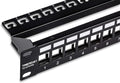 TRENDnet 24-Port Blank Keystone Shielded 1U Patch Panel, 1U 19" Rackmount by TRENDnet