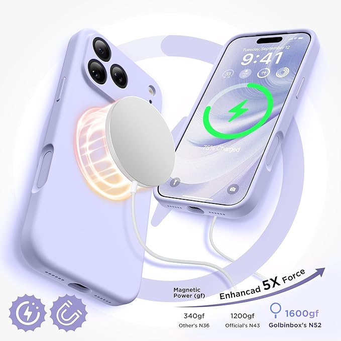 GolbinBox Magnetic for iPhone 17 Pro Case, Compatible - Image 3