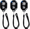 Wireless Remote Shutter for Cellphones and Tablets, AOQIYUE Bluetooth Remote by EszkozTA