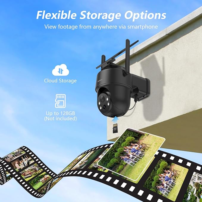 GALAYOU 2K Cameras for Home Security-2.4G WiFi Outdoor Camera Wireless - Image 7