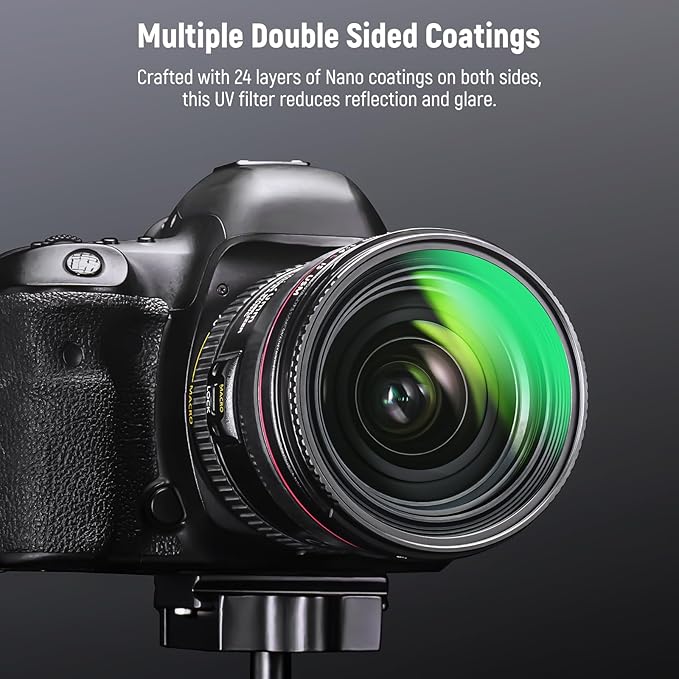 NEEWER 40.5mm MC UV Protection Filter 24 Layer Multi Resistant Nano Coatings/HD - Image 3