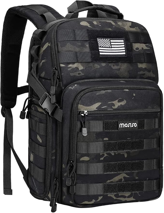 MOSISO Camera Backpack, DSLR/SLR/Mirrorless Photography Tactical Camera Bag Case by MOSISO