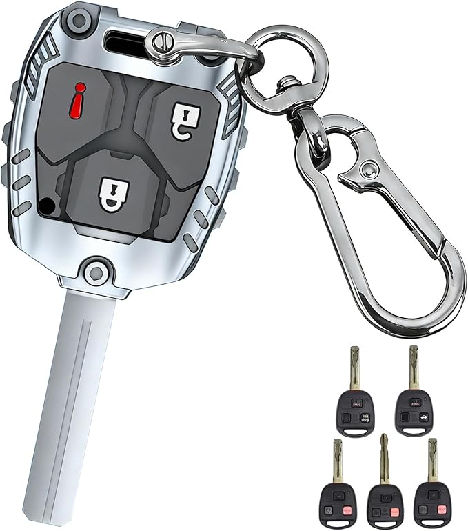 Keyless Entry Systems for Lexus Key Fob Cover Fits for Toyota FJ Cruiser Toyota by Rilnaewn