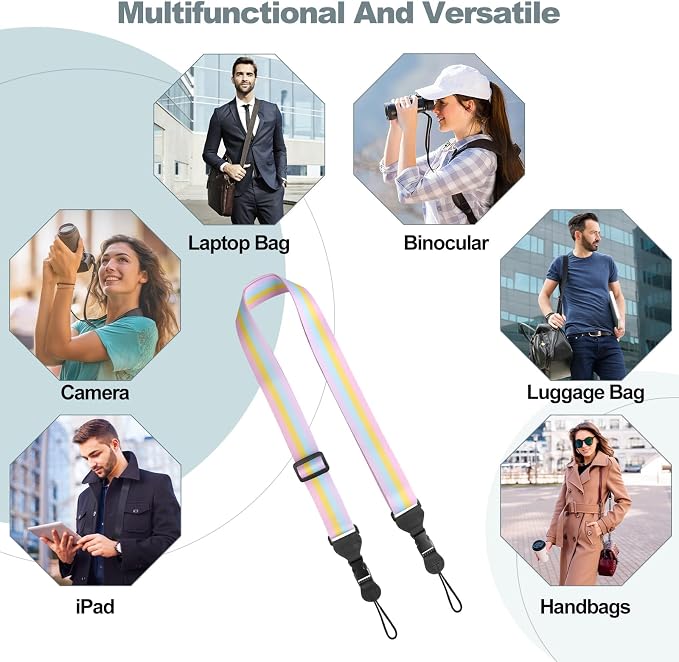 Adjustable Shoulder Strap, Comfortable Camera Strap, Neck Lanyard - Image 5